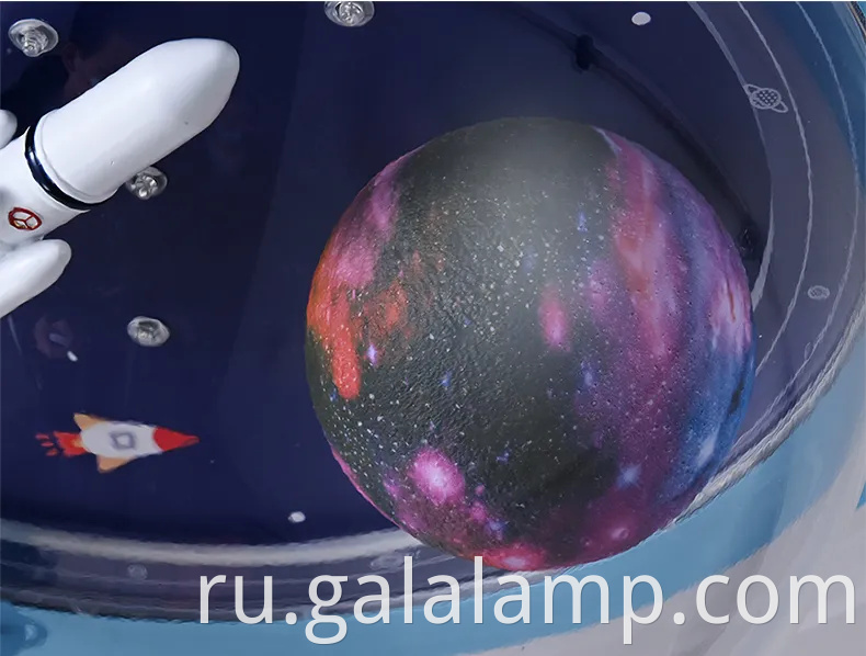 Уникальный космический потолочный свет для спальни для мальчиков